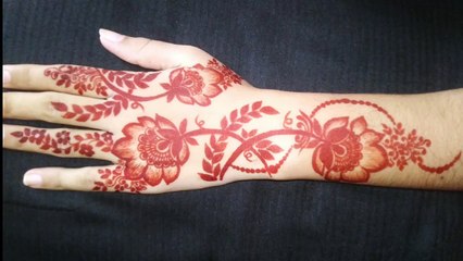 Unique and stylish mahndi