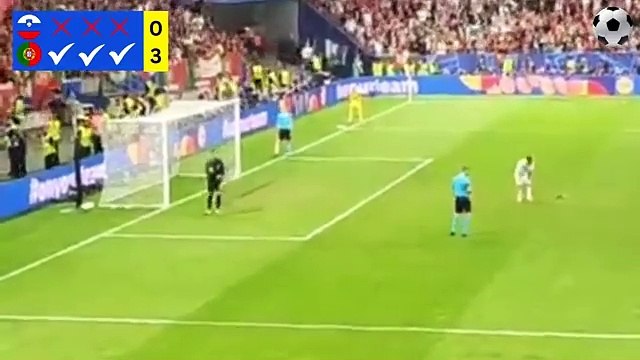 Portugal vs Slovenia (3-0) Full Penalty-Shootout! EURO 2024
