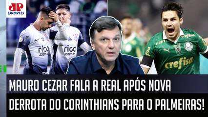 "O CAOS TÁ IMPLANTADO no Corinthians, gente! O Palmeiras estava ESFACELADO e..." Mauro Cezar OPINA!