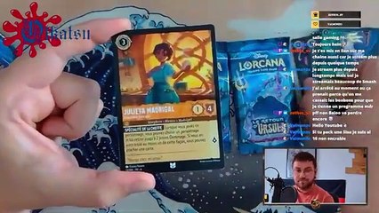UntapUpkeepDrawFR ouverture de 4 Boosters Disney Lorcana Chapitre 4 en rapide, pour le plaisirs d'ouvrir !