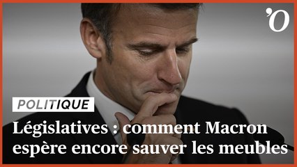 Législatives: comment Macron espère encore sauver les meubles