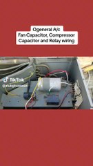 Air conditioner outdoor full wiring