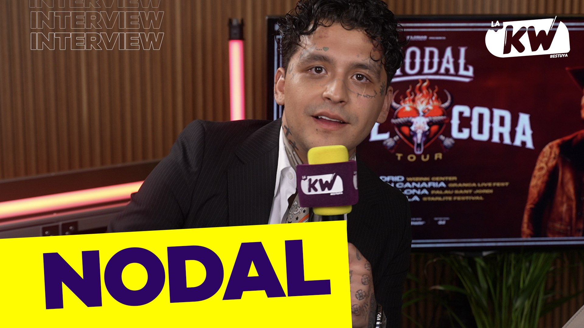 ⁣Christian Nodal detalla su gira “Pal Cora Tour” y los próximos pasos en su carrera