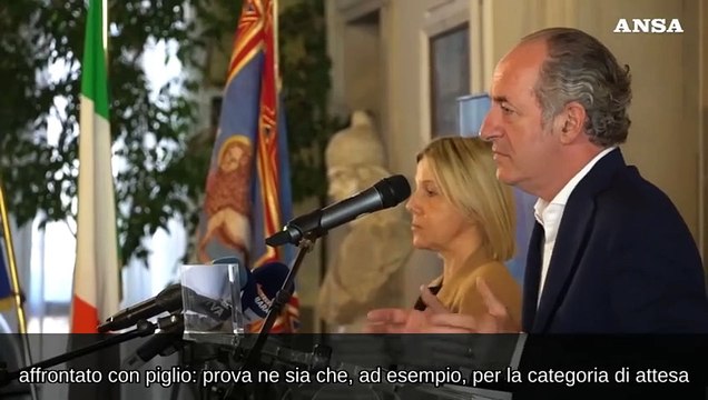 Sanita', Zaia: Non riusciamo ad assumere medici, molti concorsi deserti