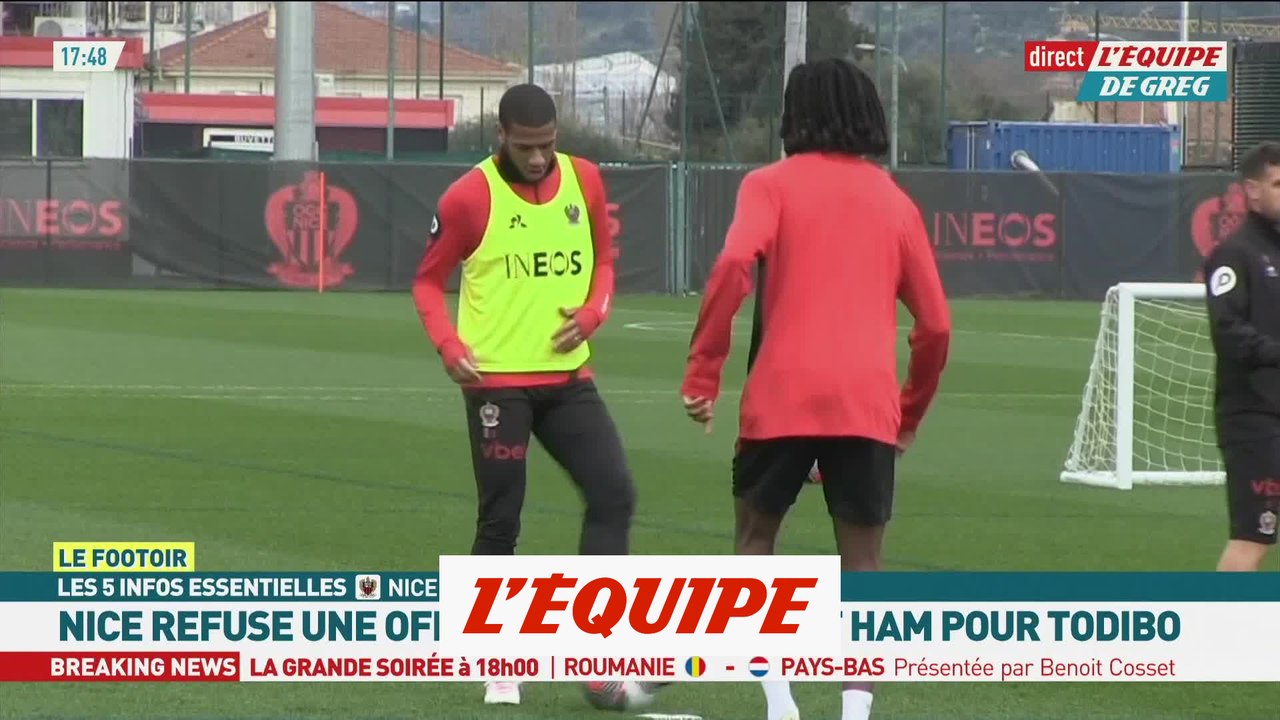 Nice refuse 35 M d'Euros de West Ham pour Jean-Clair Todibo - Foot - Ligue 1 - Transferts