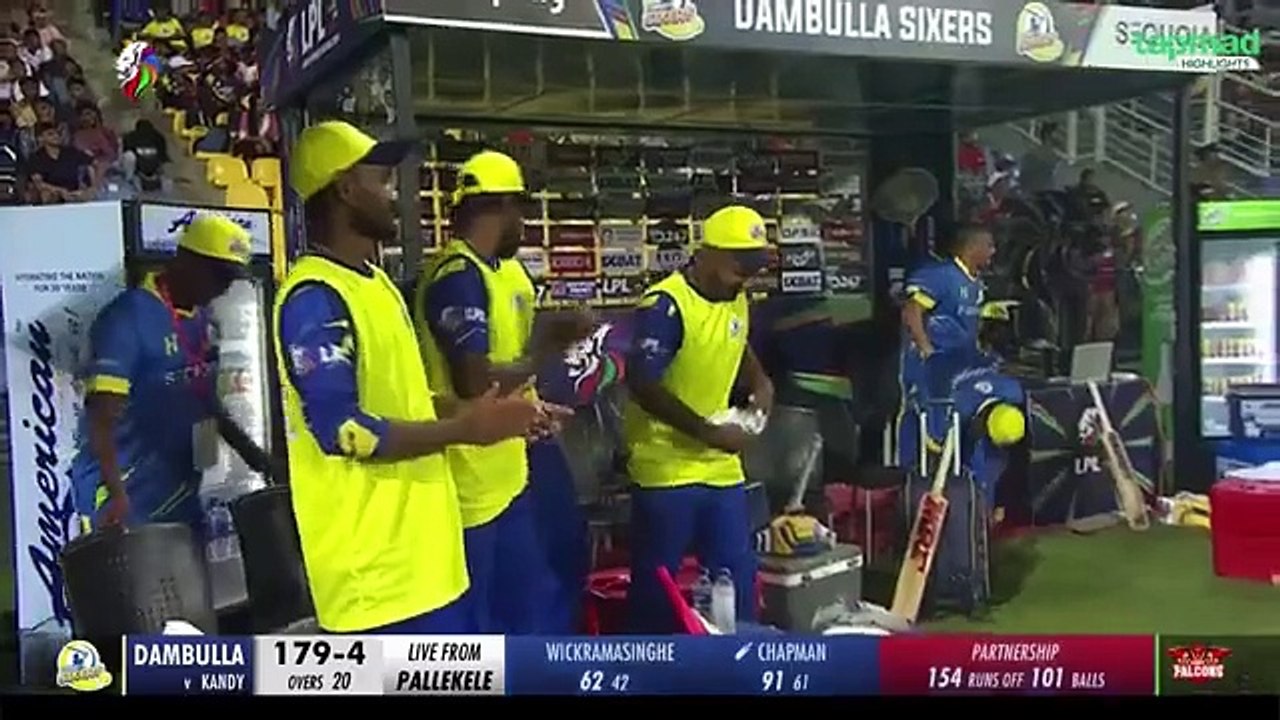 Kandy Falcons vs Dambulla Sixers  Full Match Highlights  Match 01  Lanka Premier League