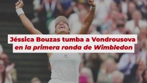 Jessica Bouzas tumba a Vondousova en la primera ronda de Wimbeldon