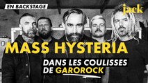 En backstage avec Mass Hysteria à Garorock