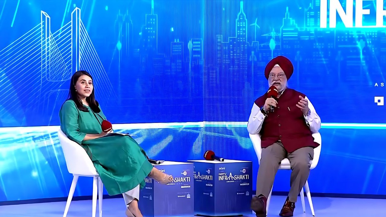 NDTV इंफ्राशक्ति अवॉर्ड्स में गैस सिलिंडर की कीमत पर पेट्रोलियम मंत्री हरदीप पुरी का बड़ा बयान