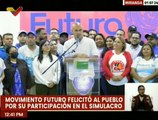 Movimiento Futuro felicitó a la ciudadanía por la masiva participación del simulacro electoral