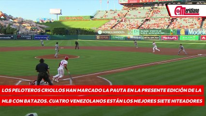 ¡Peloteros venezolanos presentan dominio absoluto con el madero!