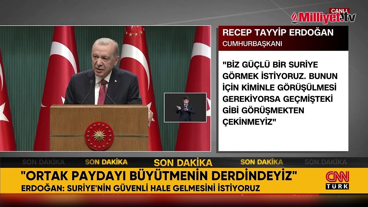 Erdoğan'dan Kayseri ve Suriye'de yaşanan provokasyonlara sert tepki