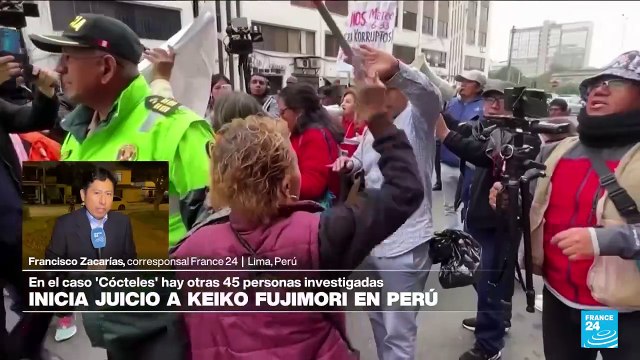 Informe desde Lima: inicia juicio oral contra Keiko Fujimori por presunto lavado de activos