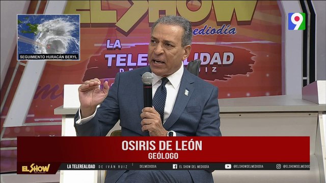 Osiris de León: “Huracán Beryl va al triple de la velocidad normal” | El Show del Mediodía