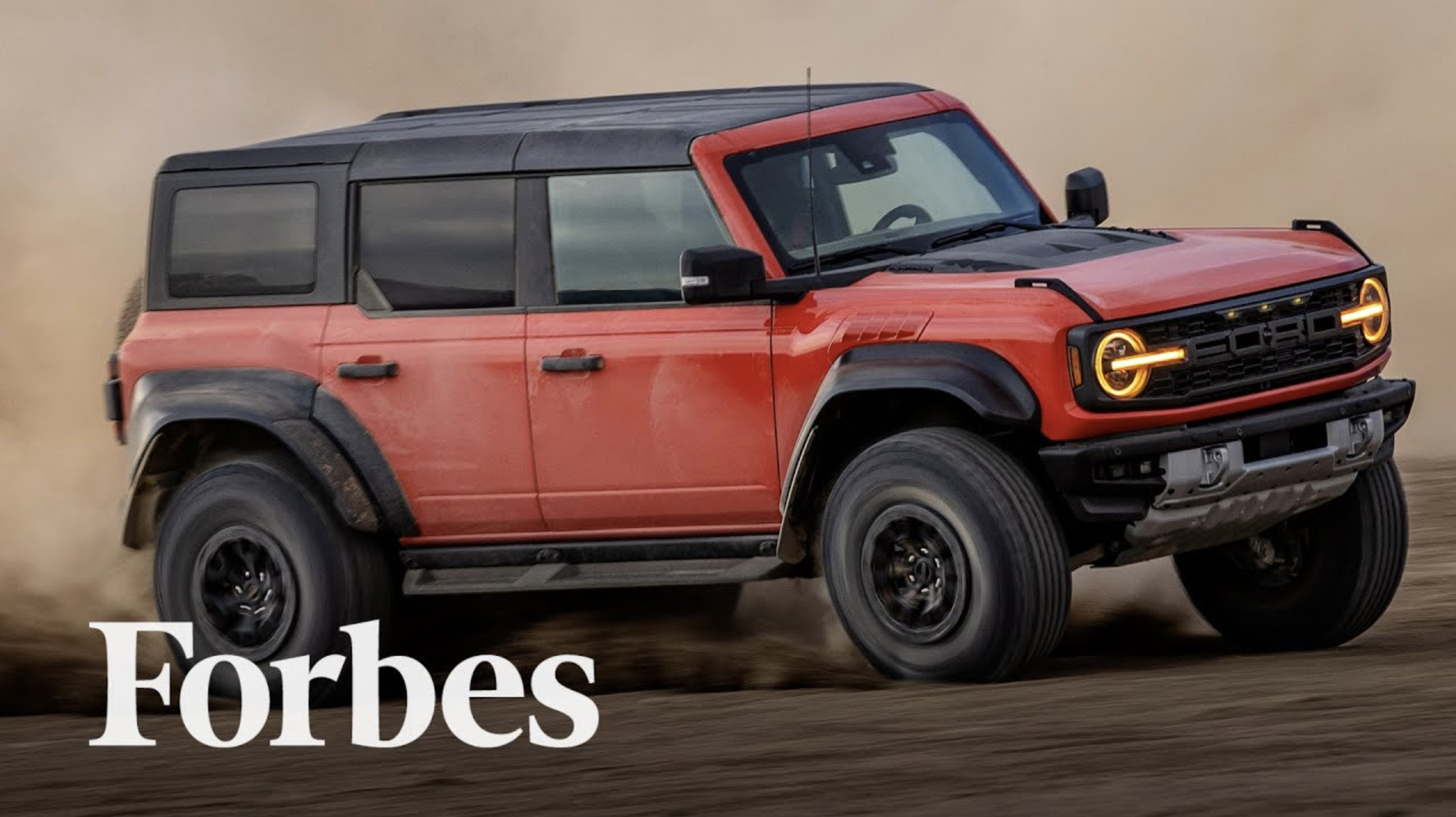 Forbes: The Stylish Off-Roading Adventure of the ,000 Ford Bronco Raptor
