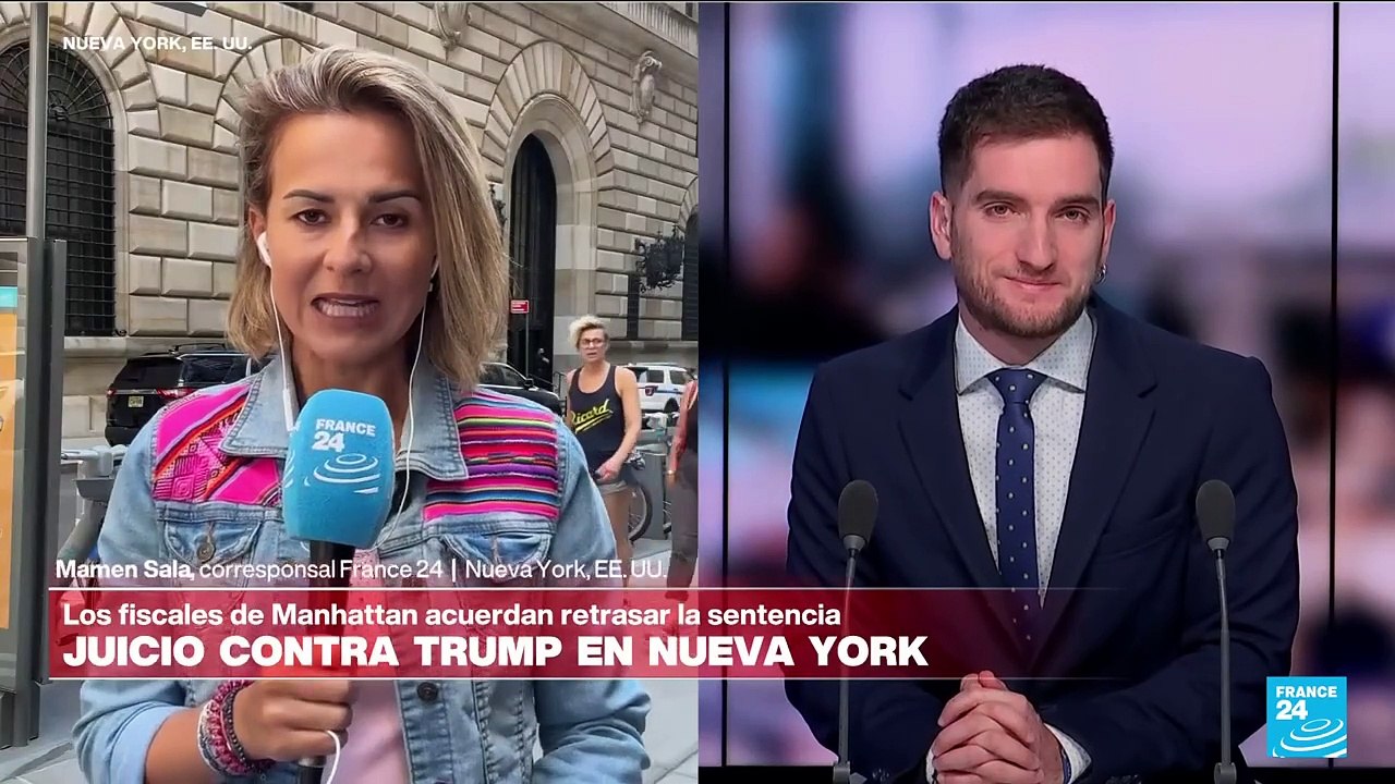 Informe desde Nueva York: abogados de Trump piden retrasar sentencia del caso Stormy Daniels