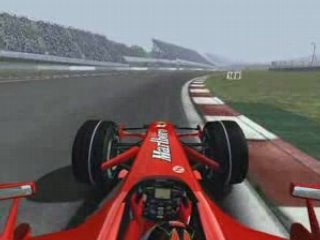 F1 Challengers hot lap fuji sous la pluie