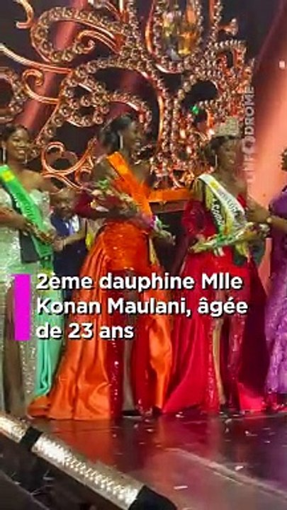 Miss Côte d'Ivoire 2024 Diamala Marie-Emmanuelle sacrée plus belle femme de Côte d'Ivoire ! #shorts