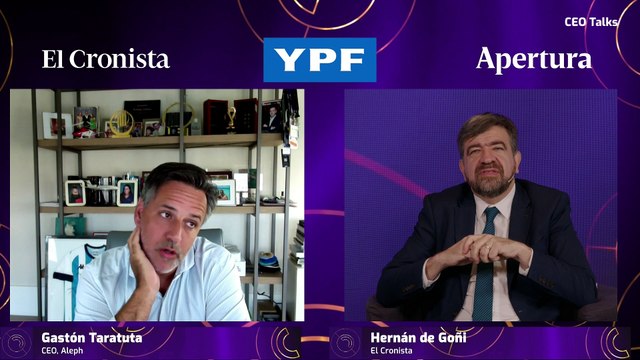 #CEOTalks | Mano a Mano con Gastón Taratuta, CEO y fundador Aleph