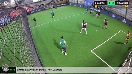 Faute de Antonin  Defer - FC AVESNOIS