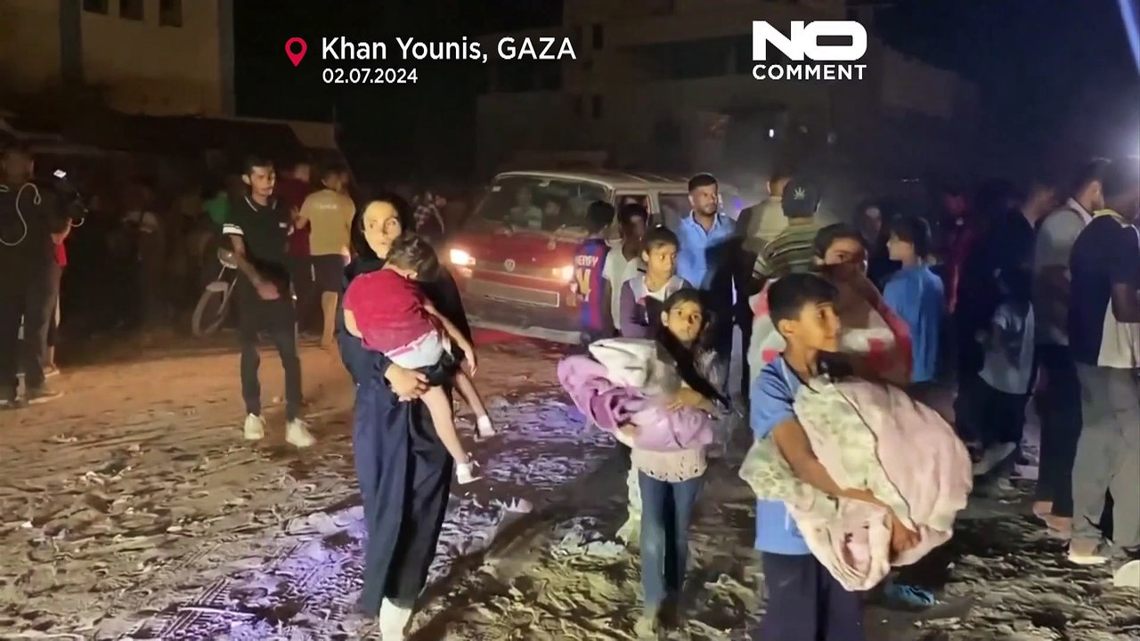 نزوح يليه آخر ولا من نهاية.. مئات السكان في خان يونس يغادرون منازلهم بأمر من إسرائيل ولكن إلى أين؟