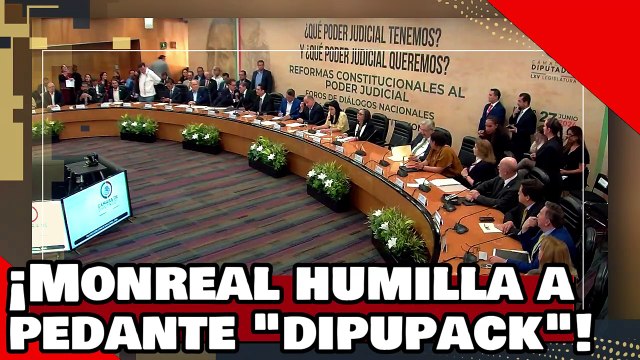 ¡VEAN! ¡Monreal humilla a pedante ‘dipupack de Alito’ por defender al corrupto poder perjudicial!