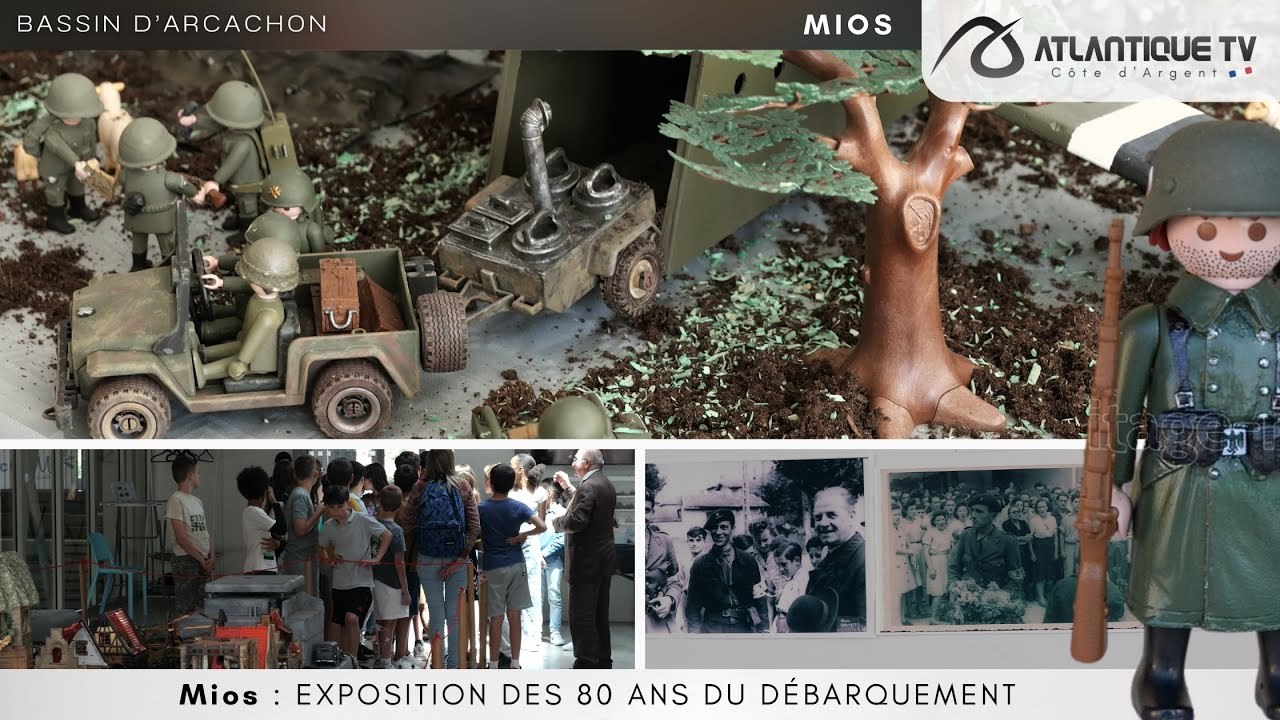 Mios  EXPOSITION DES 80 ANS DU DÉBARQUEMENT
