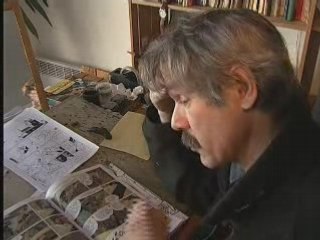 Portrait Alain Dodier auteur de bande dessinée