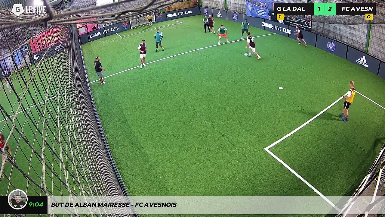 But de Alban Mairesse - FC AVESNOIS