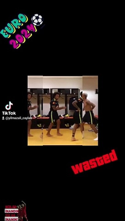 Neymar-Marcelo-Dani Alves Marquinhos-Paulinho Dance!!!