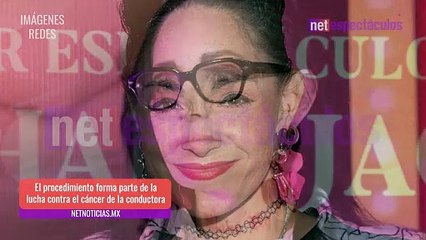 Lolita Cortés fue operada para evitar que regresara el cáncer