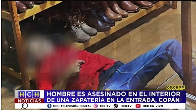 Desconocidos tirotean a un hombre dentro de un negocio en La Entrada, Copán