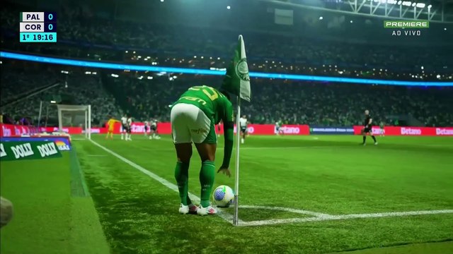 Palmeiras x Corinthians (Campeonato Brasileiro 2024 13ª rodada) 1° tempo