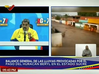 Download Video: Pdte. Nicolás Maduro: Prestaremos todo el apoyo logístico para la reconstrucción de Cumanacoa