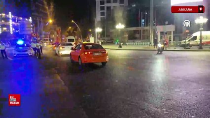 Türkiye'nin çeyrek finale yükselmesi Kızılay'da kutlandı