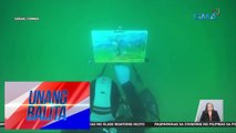 Crimean artist, nagpipinta sa ilalim ng dagat | Unang Balita