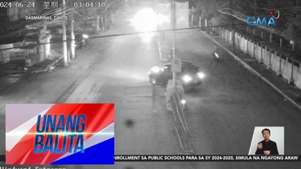 Motorsiklo, bumangga sa SUV; rider, sugatan | Unang Balita