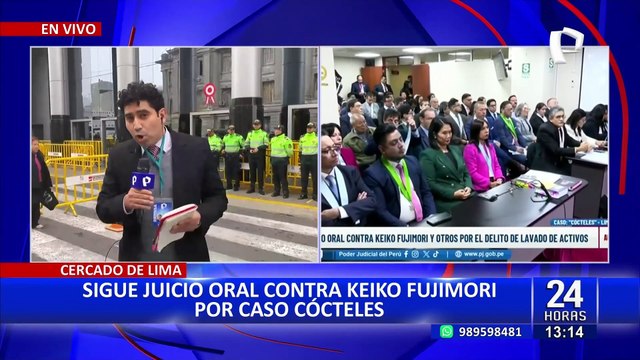Keiko Fujimori: culminó segunda audiencia del juicio por el caso Cócteles