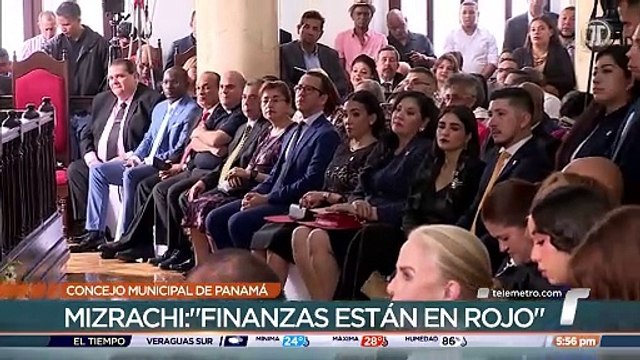 Mayer Mizrachi fue juramentado como alcalde de Panamá, reitera que los números del municipio están en rojo