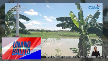Malakas na ulan at baha, naranasan sa ilang probinsiya | Unang Balita