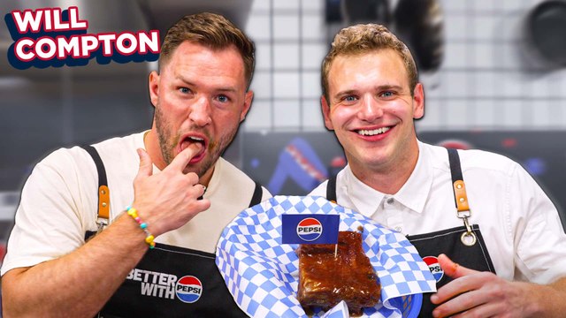 Will Compton Cooks FAVORITE Family Recipe | What's For Lunch Presented by ‪Pepsi‬