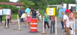 Protestan en Arraiján por falta de agua