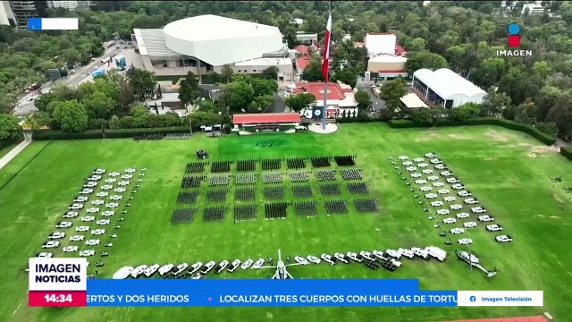 Ceremonia por el quinto aniversario de la Guardia Nacional