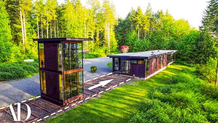 Experience the Unique Modern Home on Railroad Tracks in the Pacific Northwest 🚆