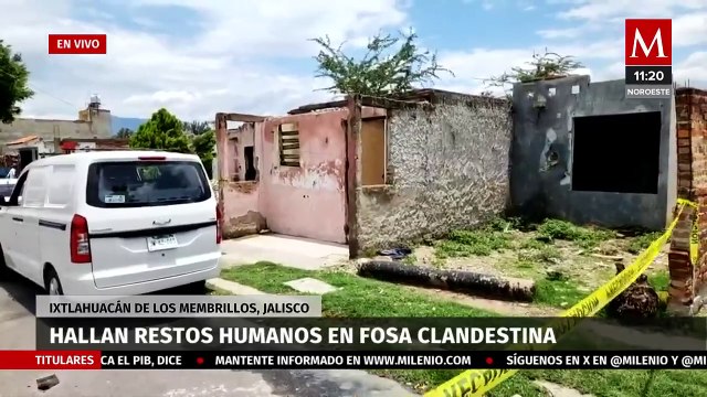 Localizan restos humanos en fosa clandestina de Ixtlahuacán de los Membrillos, Jalisco