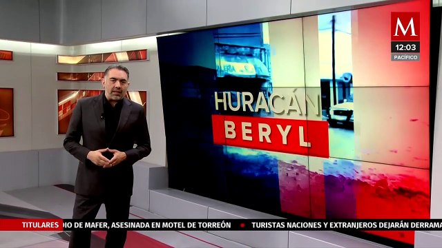 Huracán 'Beryl' impactaría entre Chetumal y Tulum, pero peligro se extenderá sobre Mérida QRoo: SMN