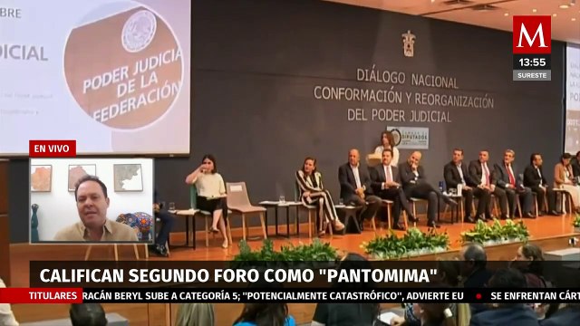 Los foros al Poder Judicial son una farsa : Clemente Castañeda