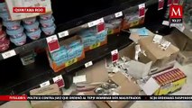 Compras de pánico en Quintana Roo causan desabasto de productos básicos en supermercados