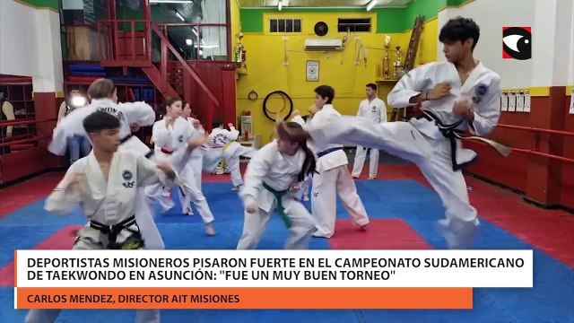 Deportistas misioneros pisaron fuerte en el Campeonato Sudamericano de Taekwondo en Asunción: Fue un muy buen torneo