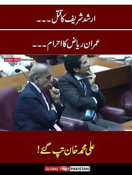 Ali Muhammad Khan Latest Speech In National Assembly - Imran Khan - Global Times Pakistan